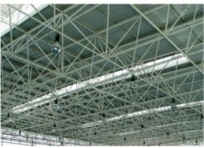 简阳加油站网架安装