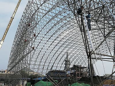 简阳球形网架制作